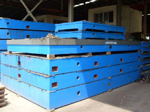 2.5米4米铸铁平台